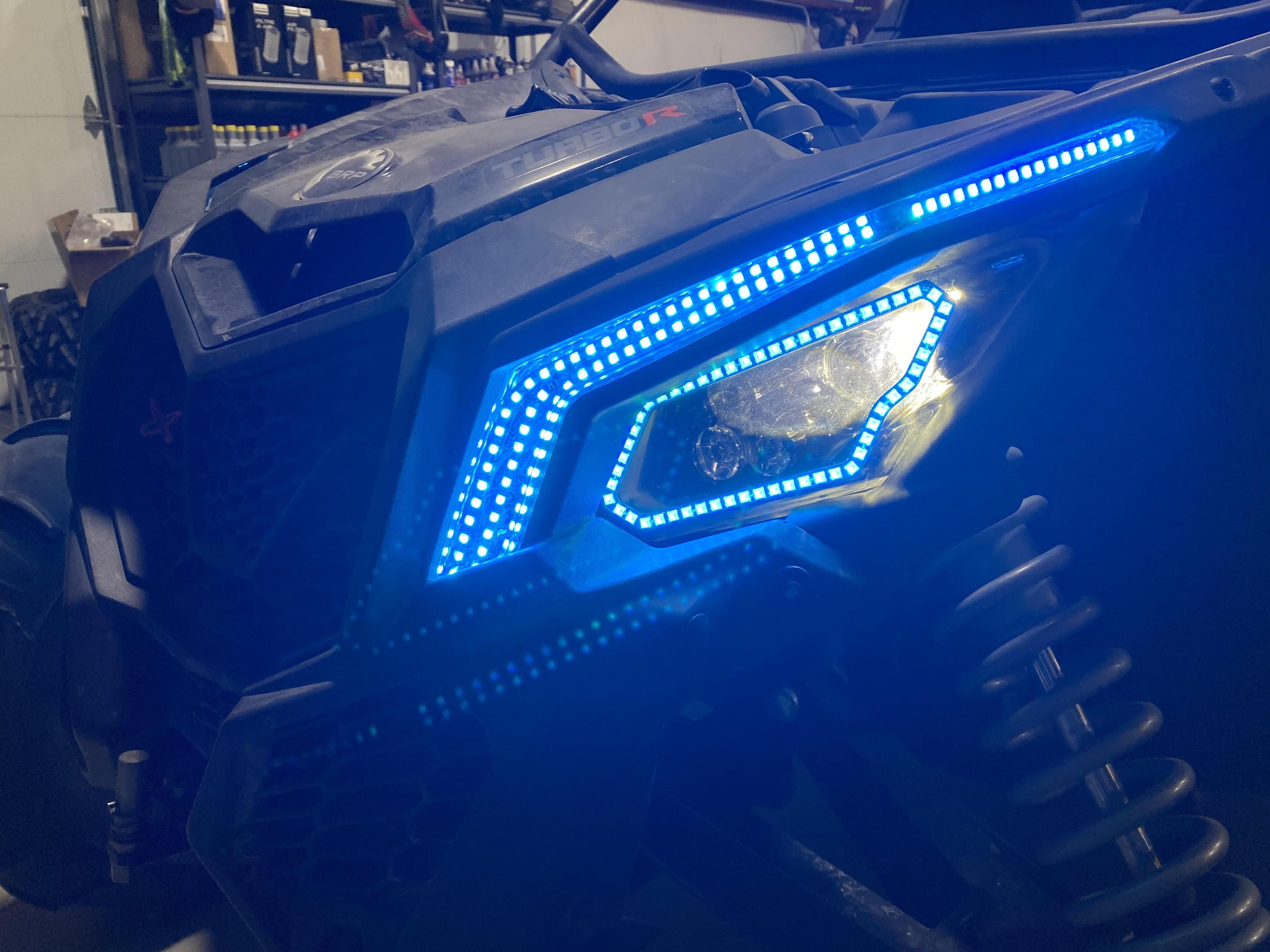 5150 Maverick X3 LED Bluetooth Halo-Brow Lights