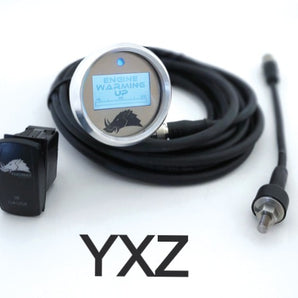 Yamaha YXZ Razorback Dimmable ENGINE Temperature Gauge