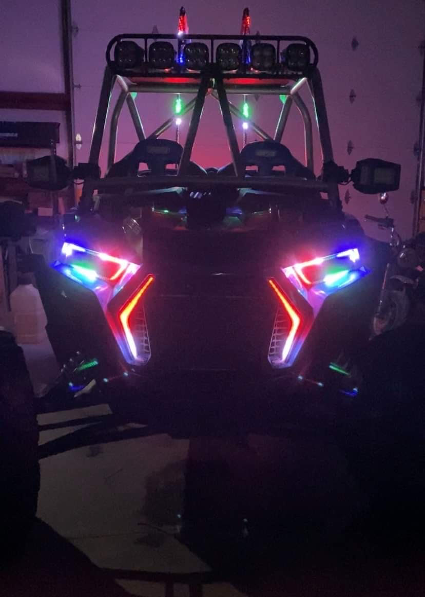 5150 RZR LED Bluetooth Halo-Fang Lights